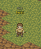 Idle players shown on the map