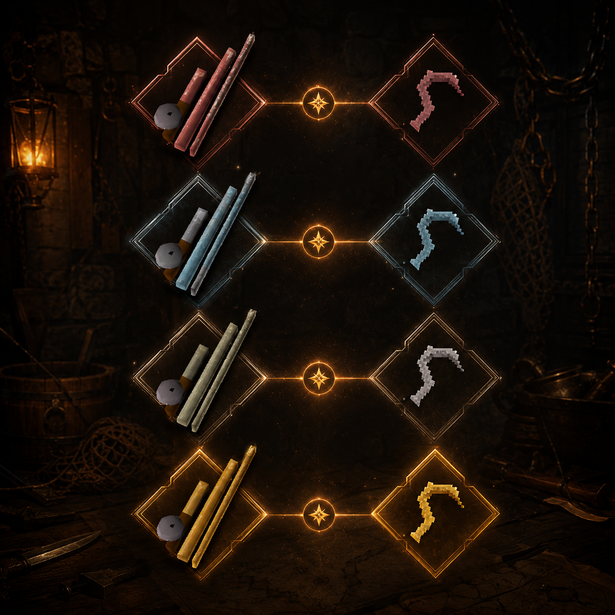 New fishing rod item icons