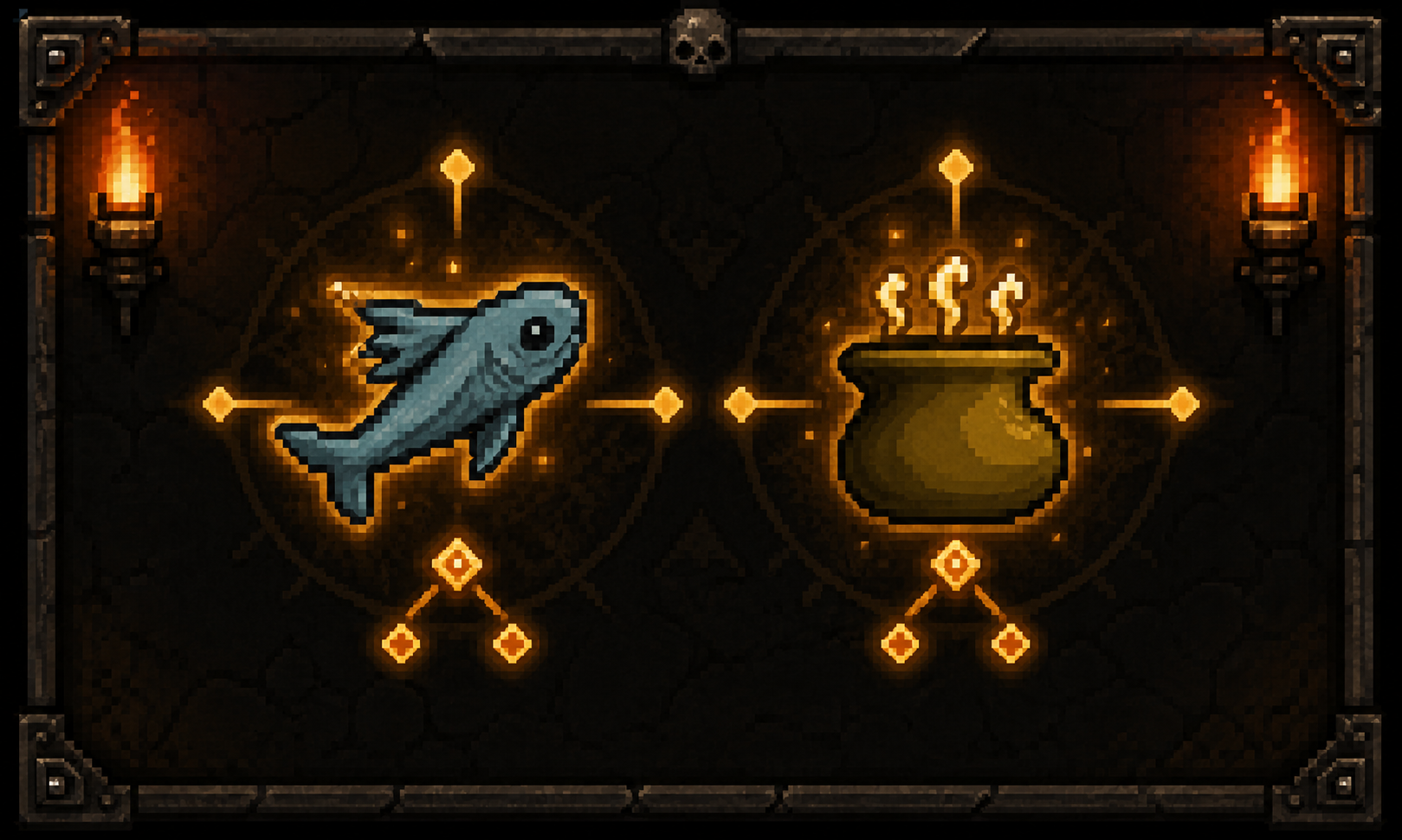 Fishing & Cooking Skills depth and QoL improvements