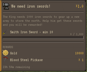 The redesigned World Events interface